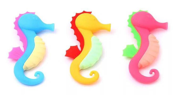 Seahorse Silicone Baby Teethe