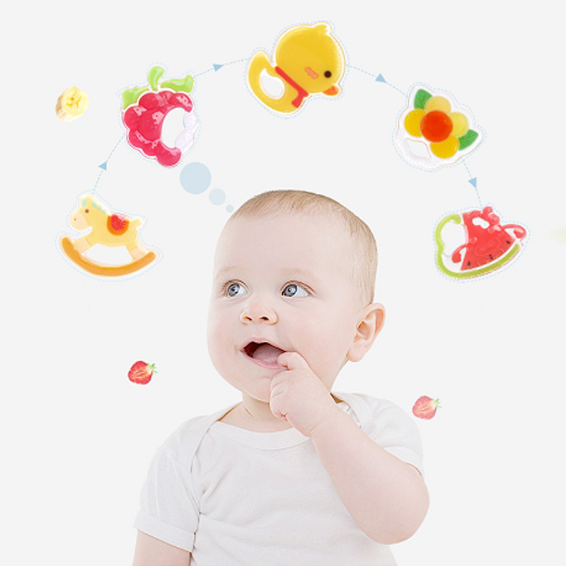 Baby bite silicone teether