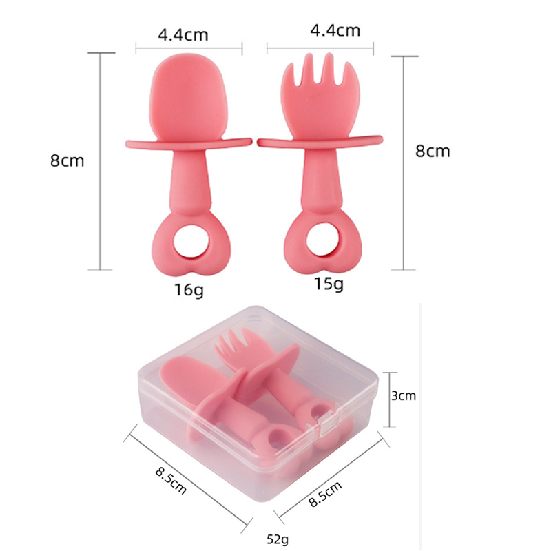 Food grade silicone training spoon