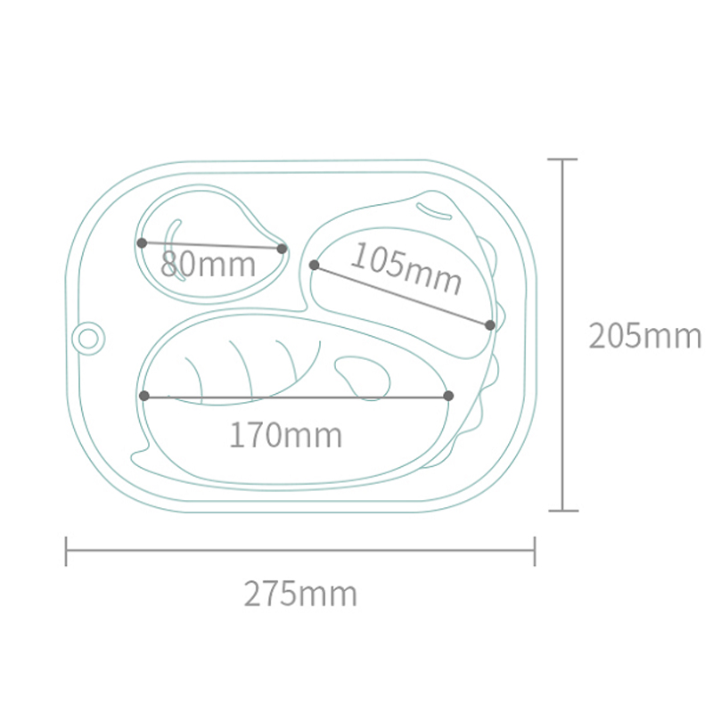 Silicone suction plate