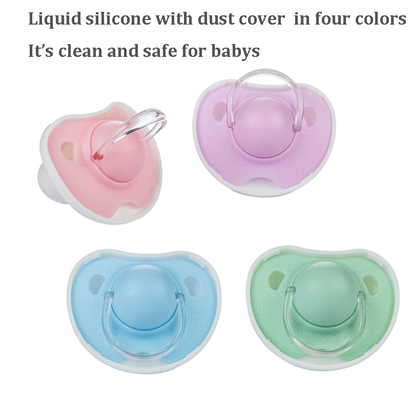  food grade silicone baby pacifiers