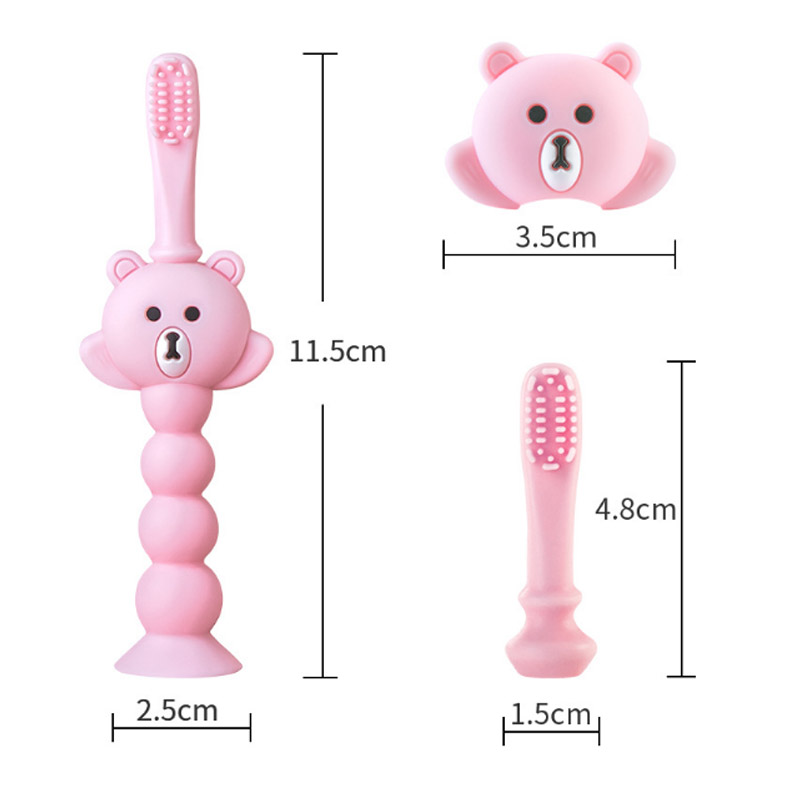 silicone toothbrush