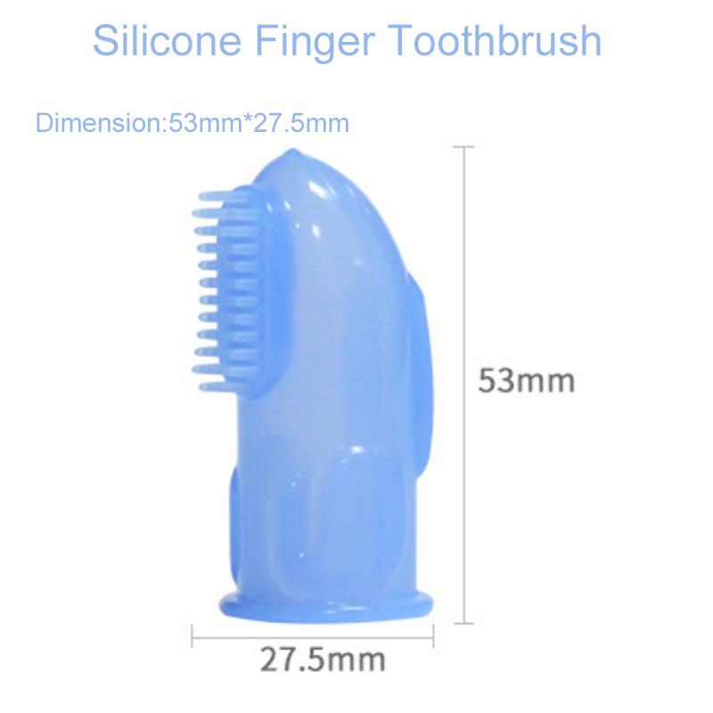 safe silicone baby toothbrush