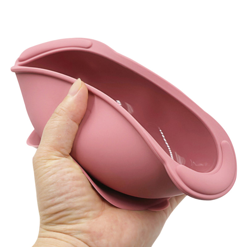 soft silicone baby bowl