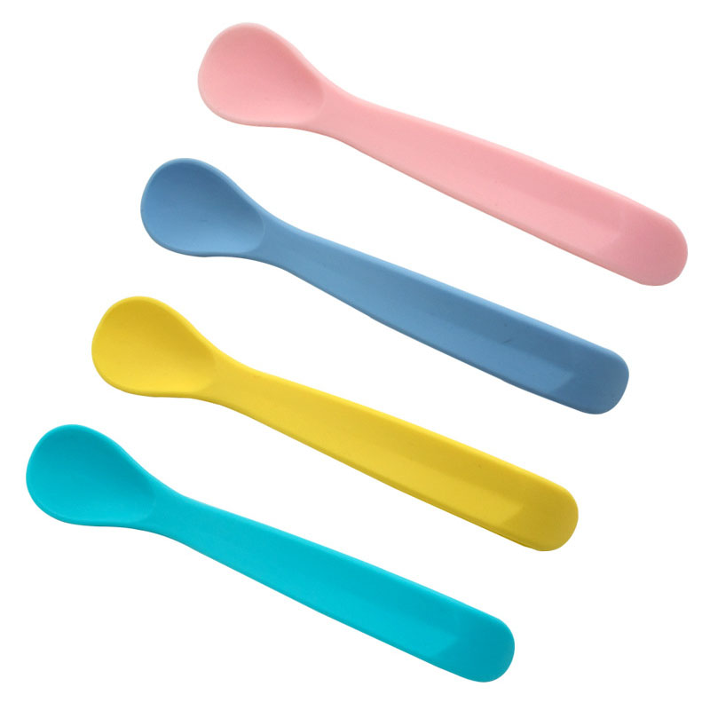 BPA free silicone infant spoon