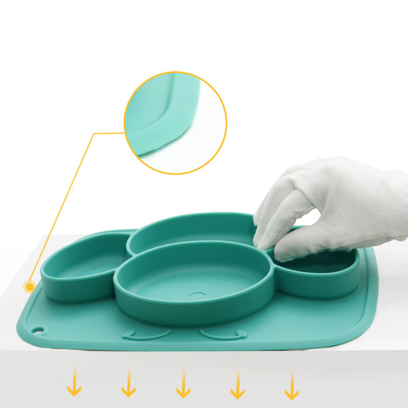 Silicone plates with big suction