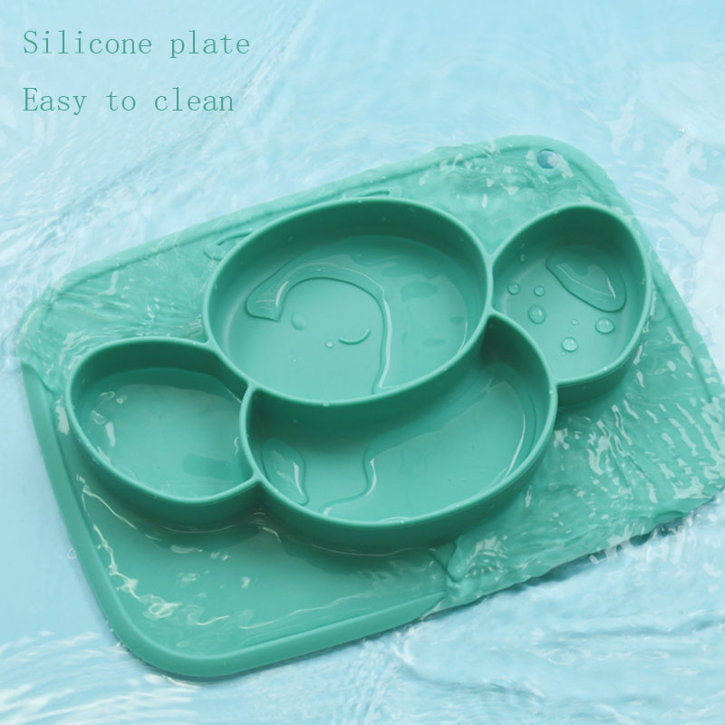 divided baby feeding plates