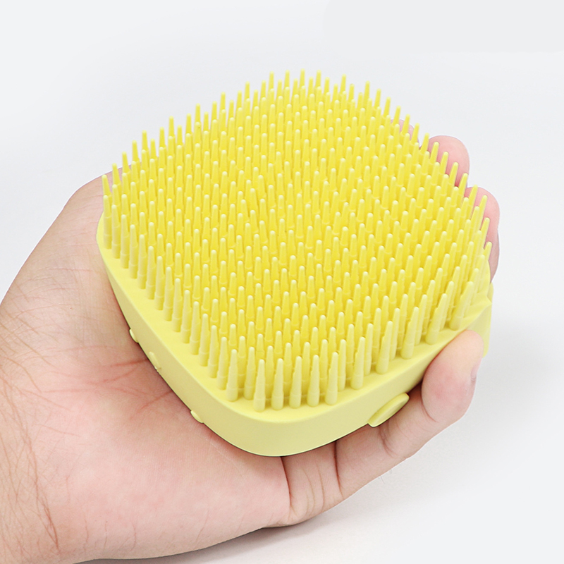 soft silicone body shower brush