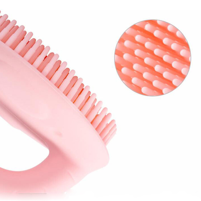 silicone massage brush for newborns and toddlers