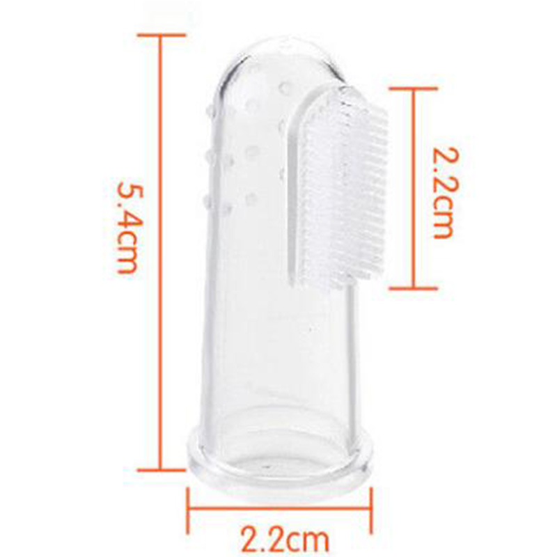 silicone infant newborn mouth clean brush