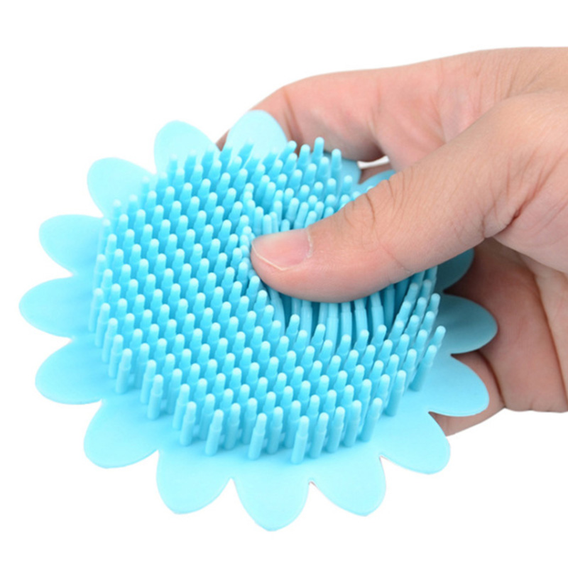 silicone massage brush for newborns and toddlers