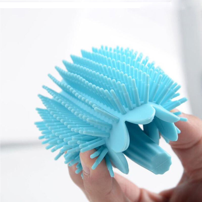 soft silicone body shower brush