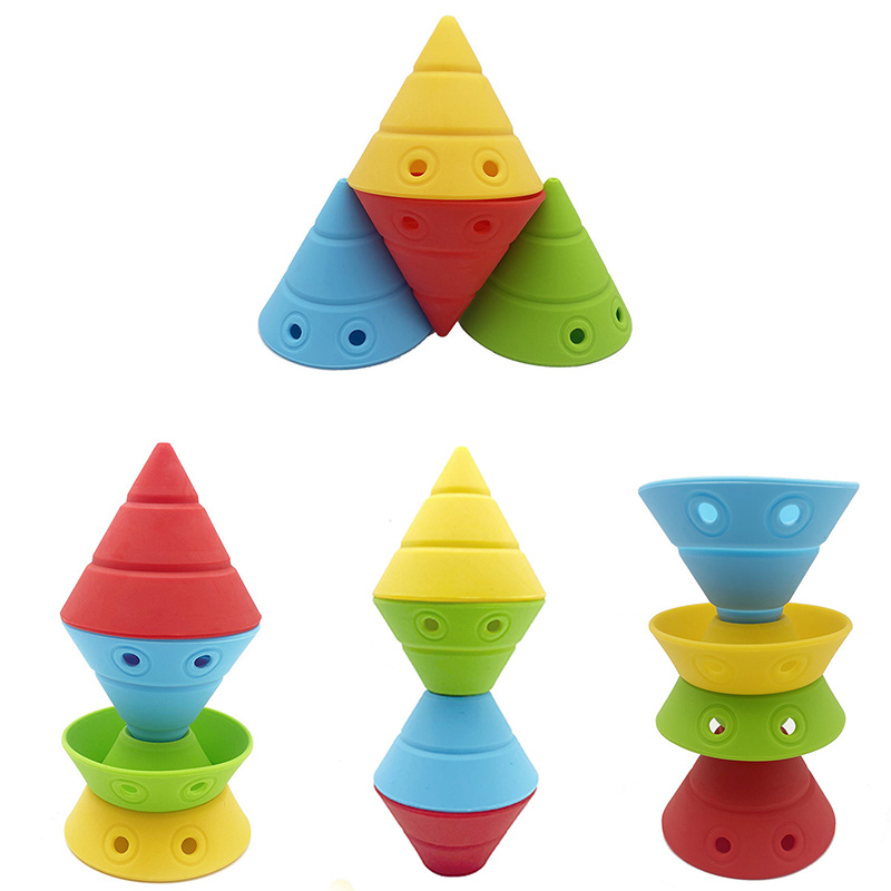 silicone building toys