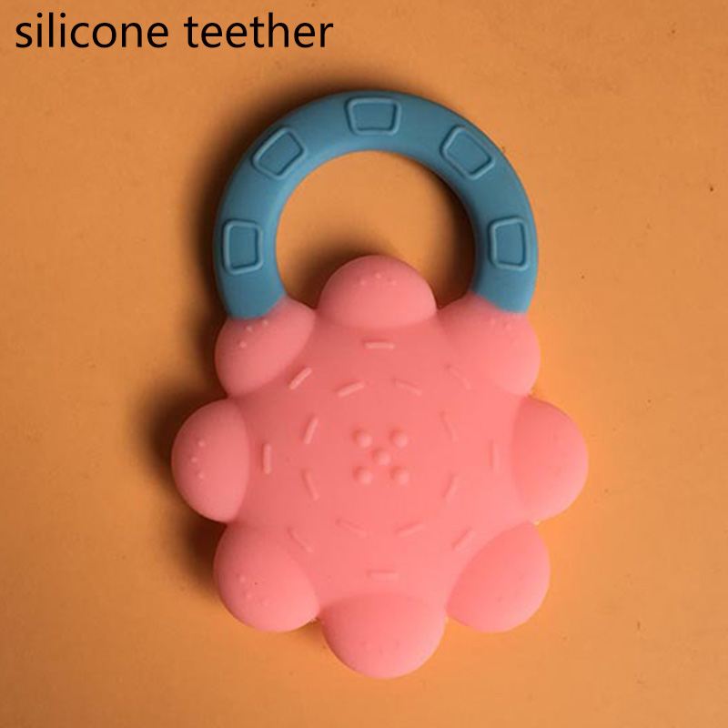 Anti-eating silicone teether toy