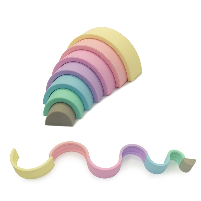 silicone stacking toys