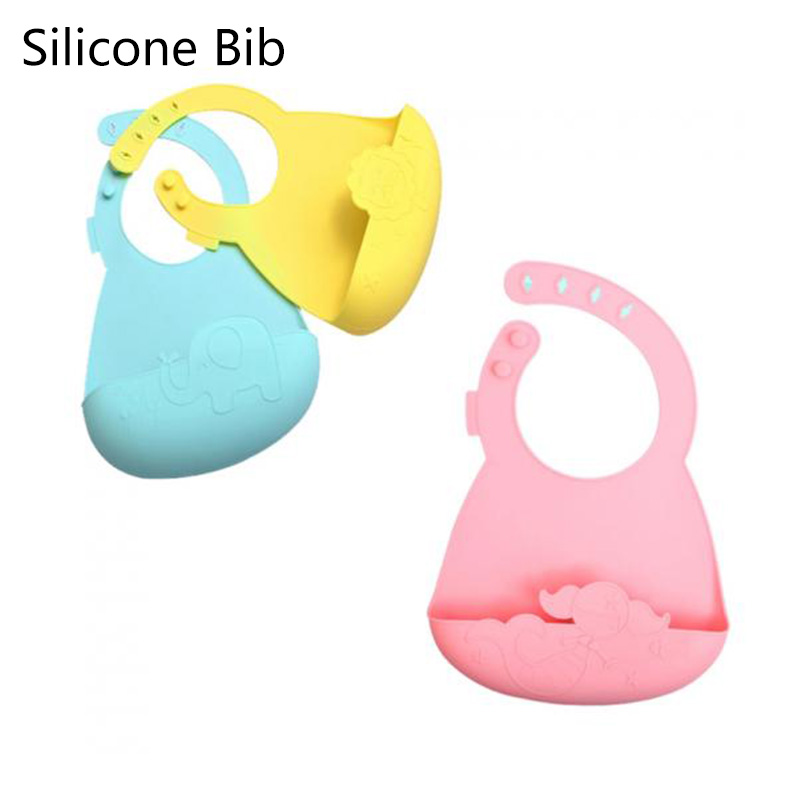 Funny Colorful silicone bibs