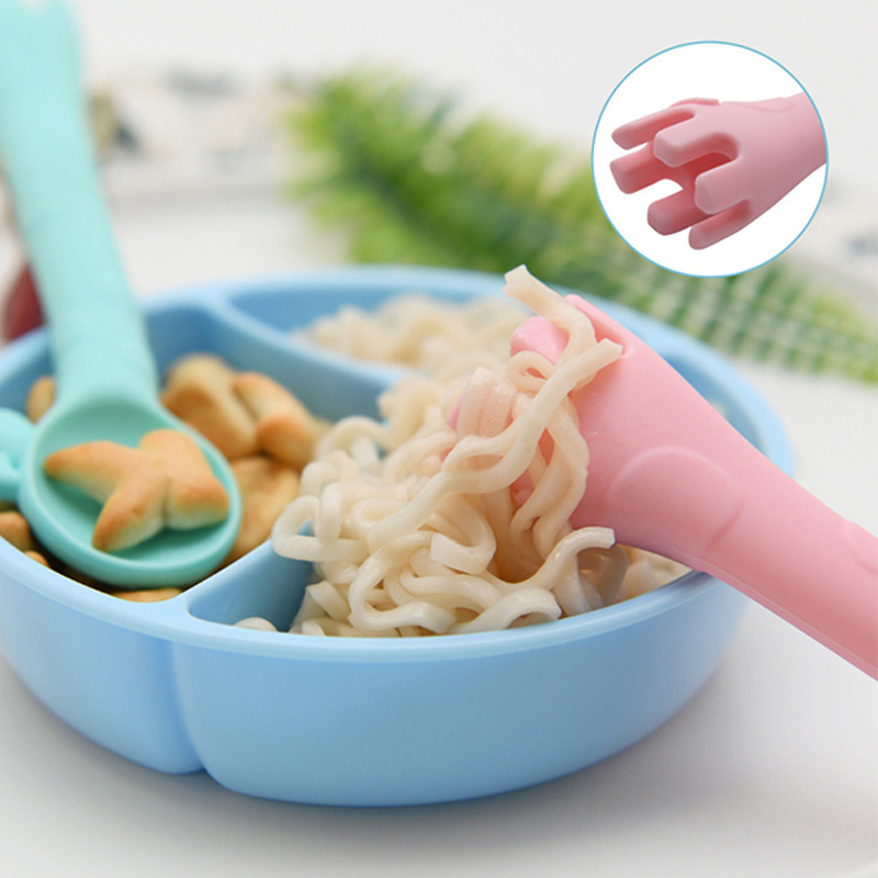 silicone infant feeding spoon