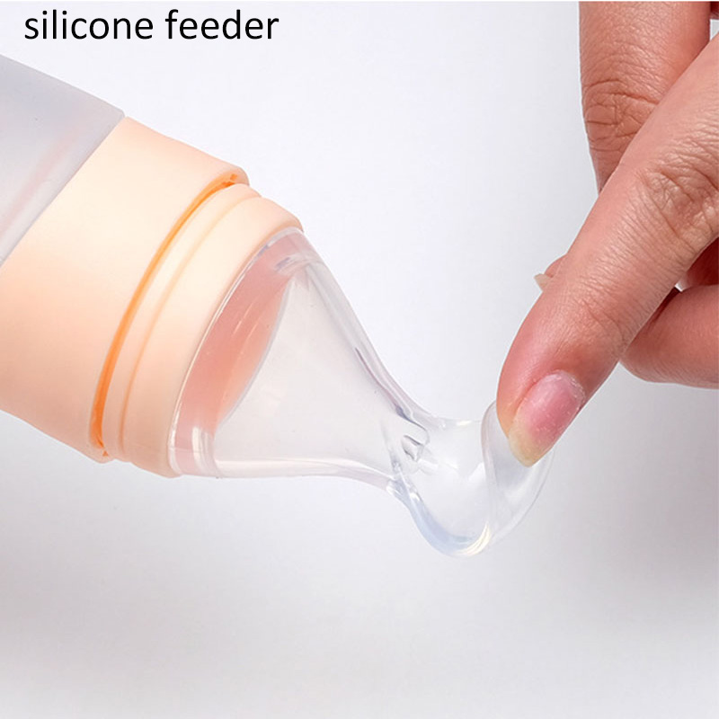 Baby silicone bite feeder