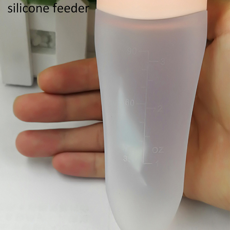 Silicone baby bite feeder