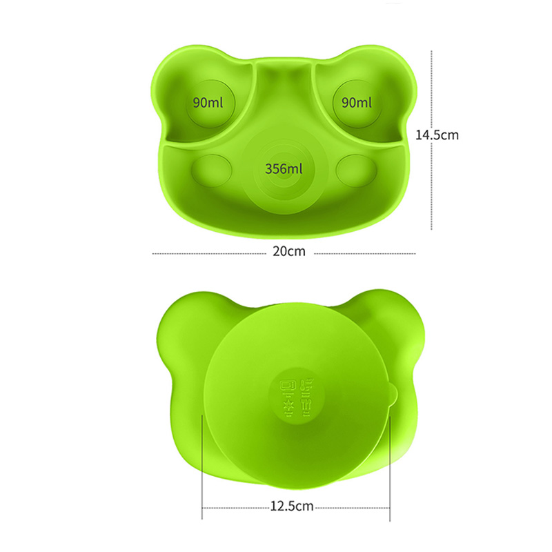 Silicone plates with big suction