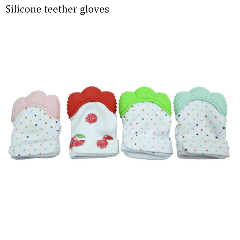 Colorful silicone teether