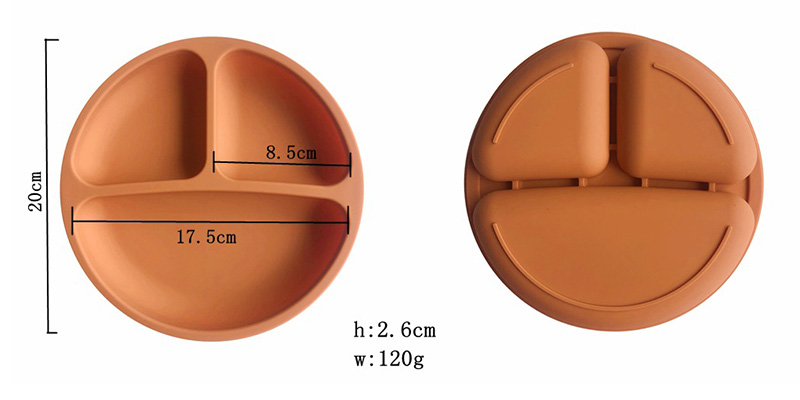 food grade BPA free silicone plates