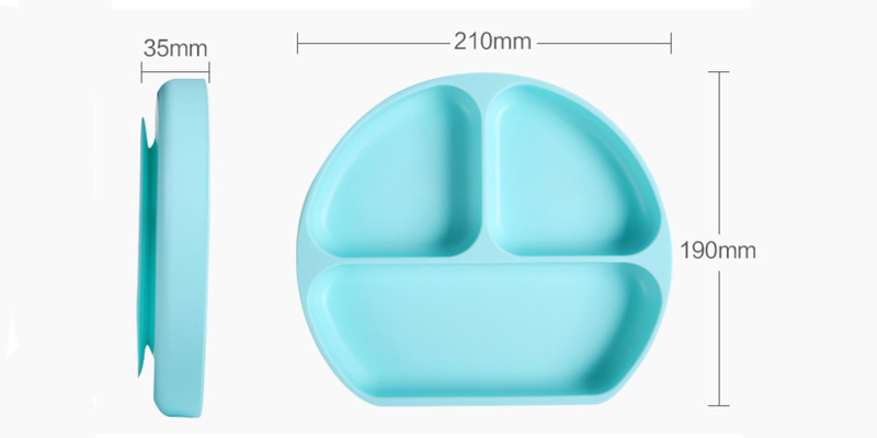 food grade BPA free silicone plates