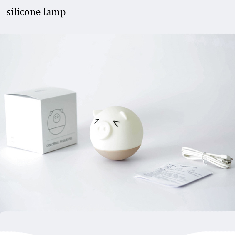 Silicone babies lamp