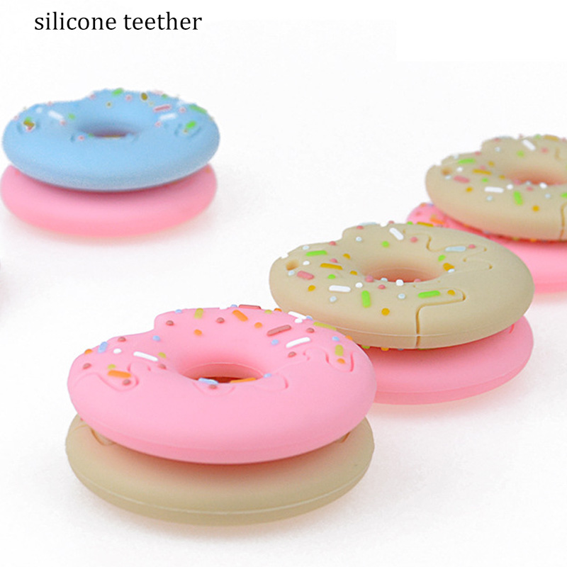 Baby bite silicone teether