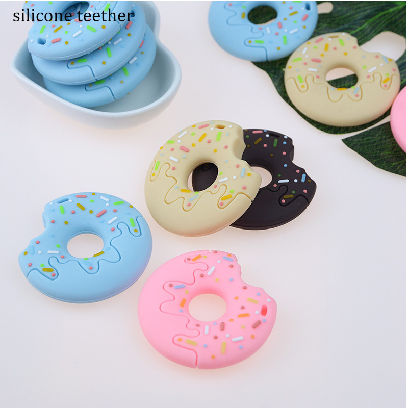 Anti-choking silicone teether toy