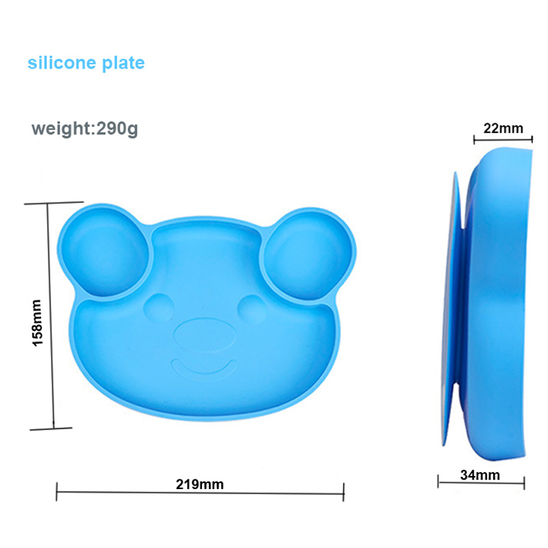 Silicone plates with big suction