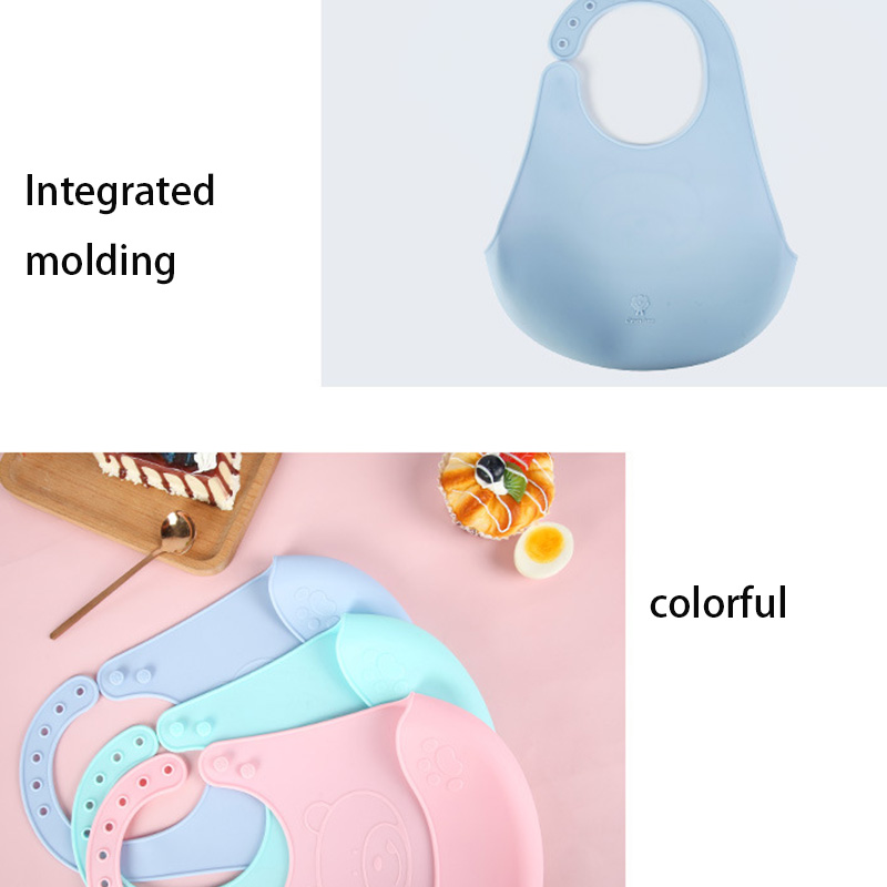 Waterproof silicone baby bibs