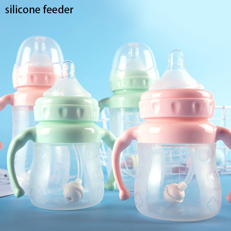 Baby silicone bite feeder