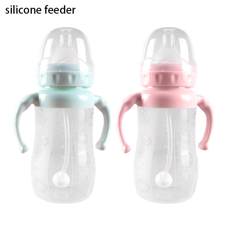 Silicone baby bite feeder