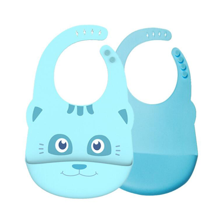 Waterproof silicone baby bibs