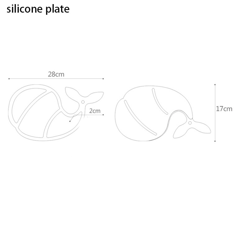 Silicone plates with big suction