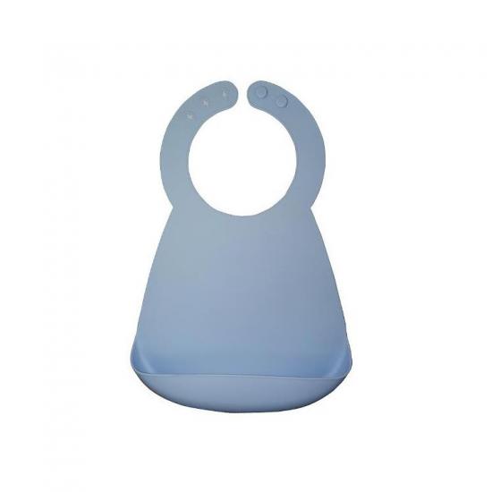 Big pocket soft silicone bibs