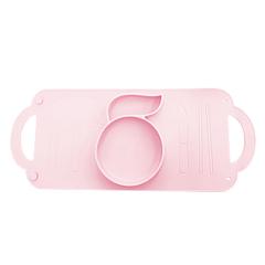 Sliicone baby plate