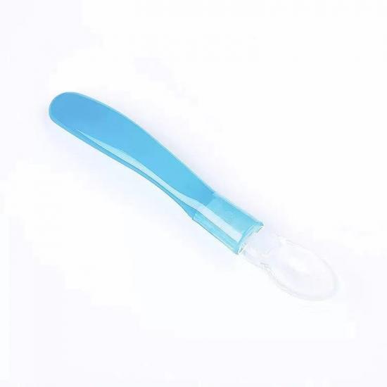 Silicone baby spoon