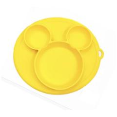 Silicone baby plate