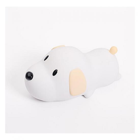 soft silicone puppy LED lamp