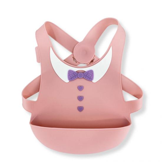 Waterproof silicone baby bib