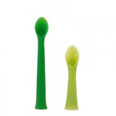 Silicone baby spoon