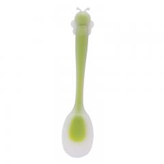 Silicone baby spoon