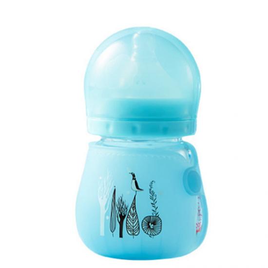 Silicone baby pacifier feeder