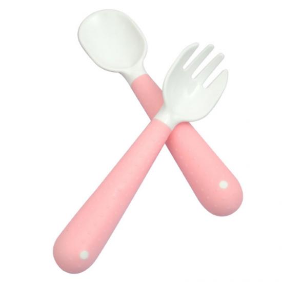 Silicone baby spoon