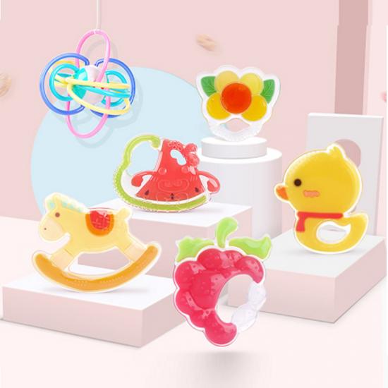 Baby bite silicone teether toy