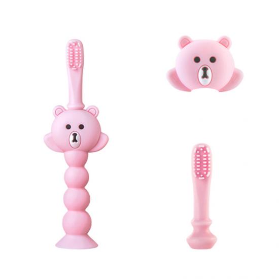 Food grade silicone baby toothbrush