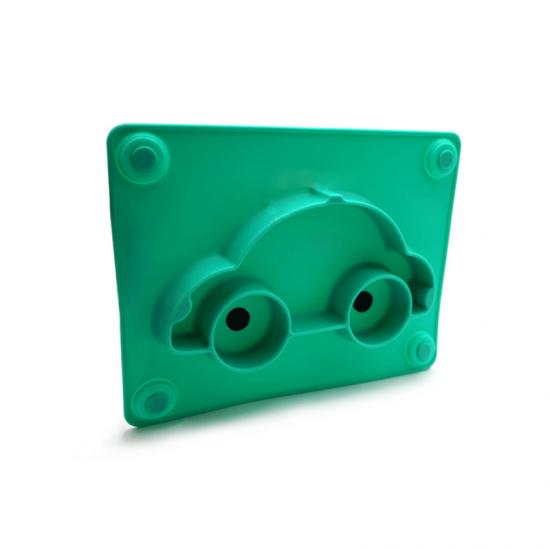 divided silicone plate with suction for kids