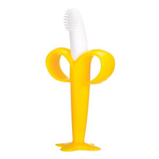 Food grade silicone baby toothbrush